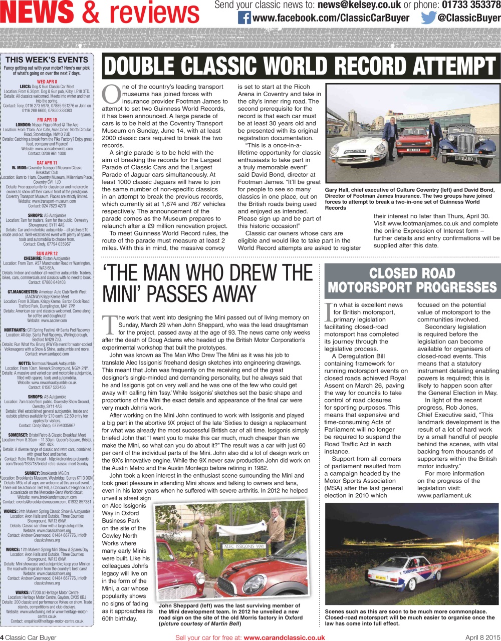 Classic Car Buyer Preview Pages