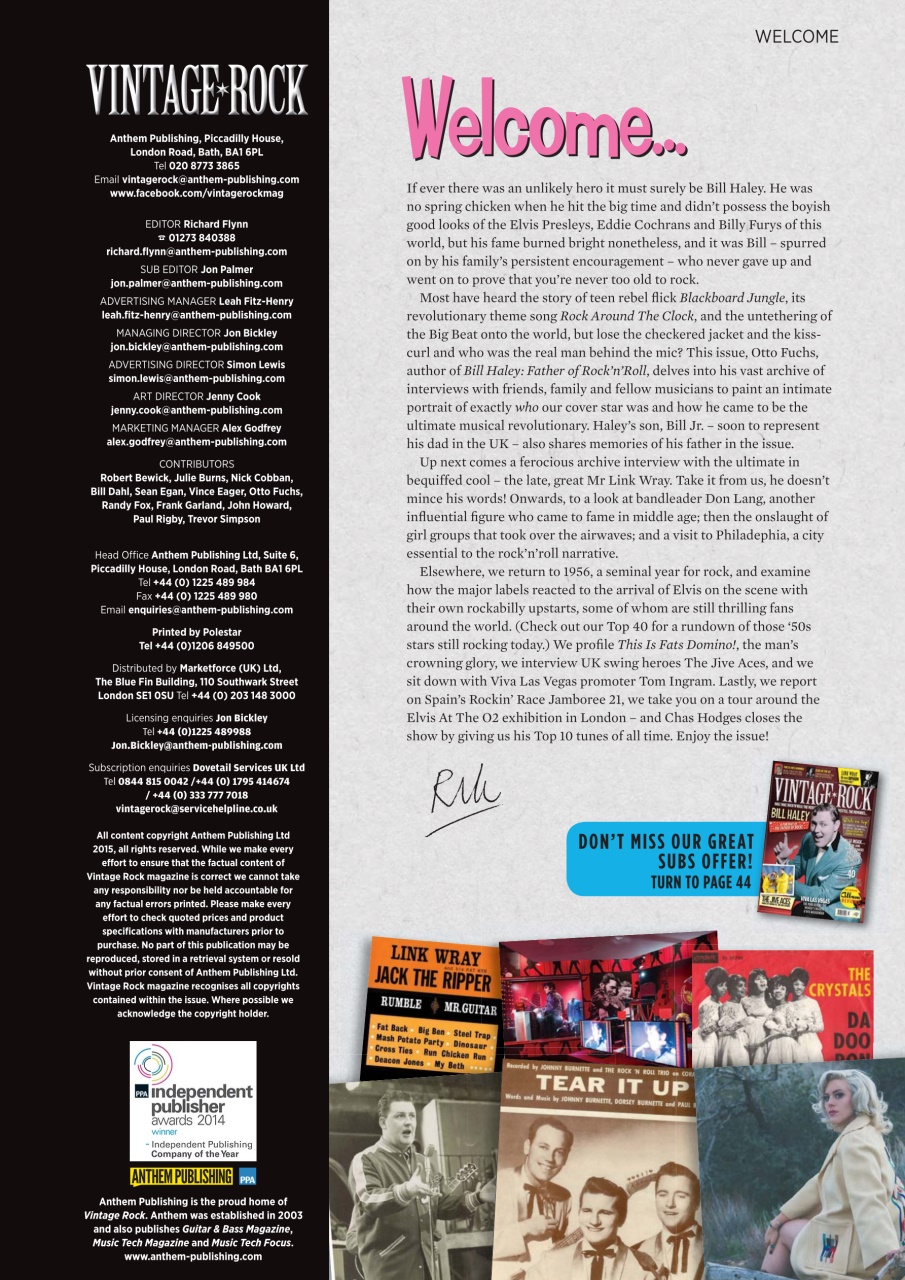 Vintage Rock Preview Pages