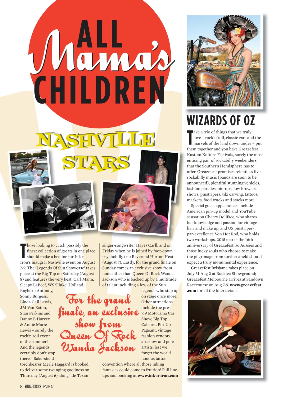 Vintage Rock Preview Pages