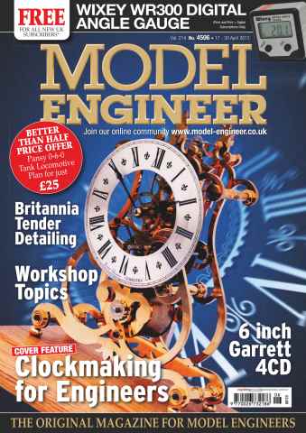 Model Engineer issue No. 214 Vol. 4506