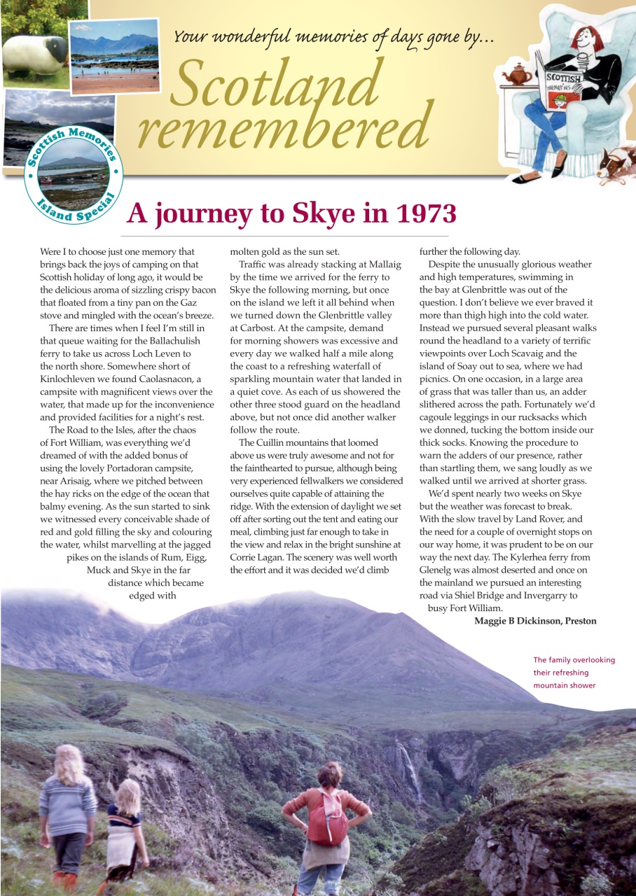 Scottish Memories Preview Pages