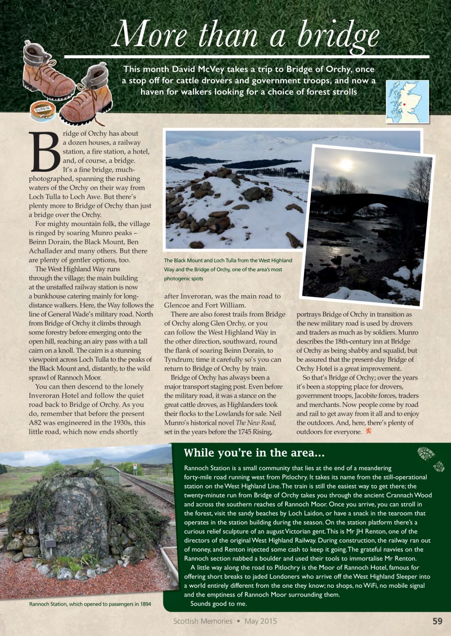 Scottish Memories Preview Pages