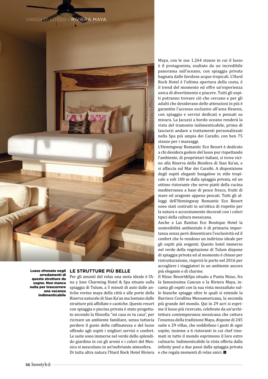 Lusso Style Preview Pages