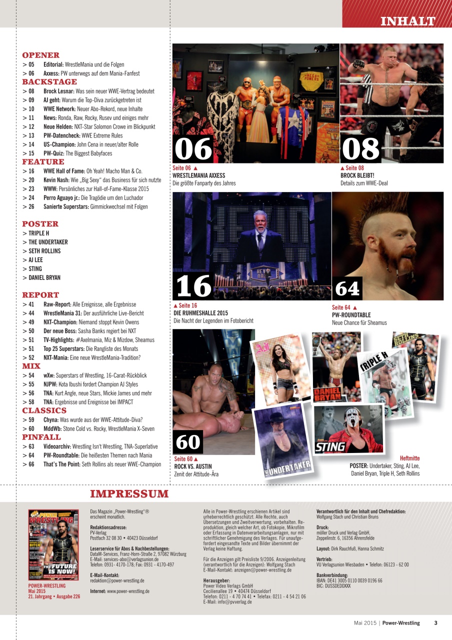 Power-Wrestling Preview Pages