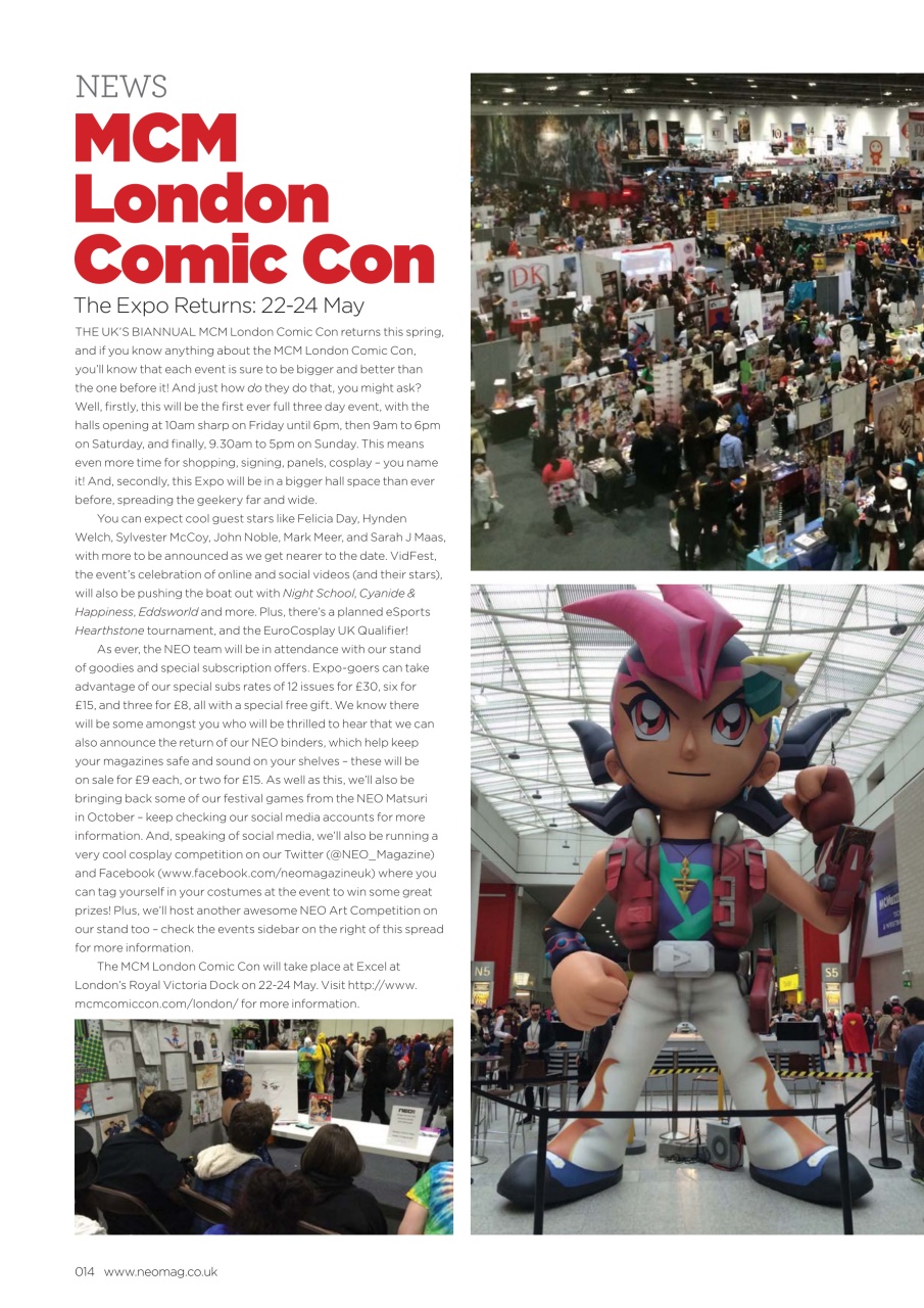 NEO Magazine Preview Pages