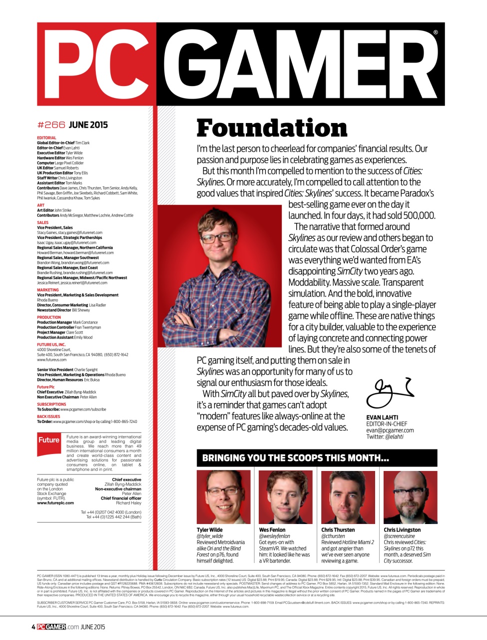 PC Gamer (US Edition) Preview Pages