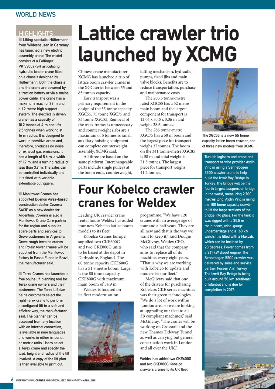 Int. Cranes and Specialized Transp Preview Pages