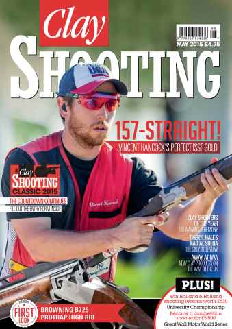 Clay Shooting issue May 2015