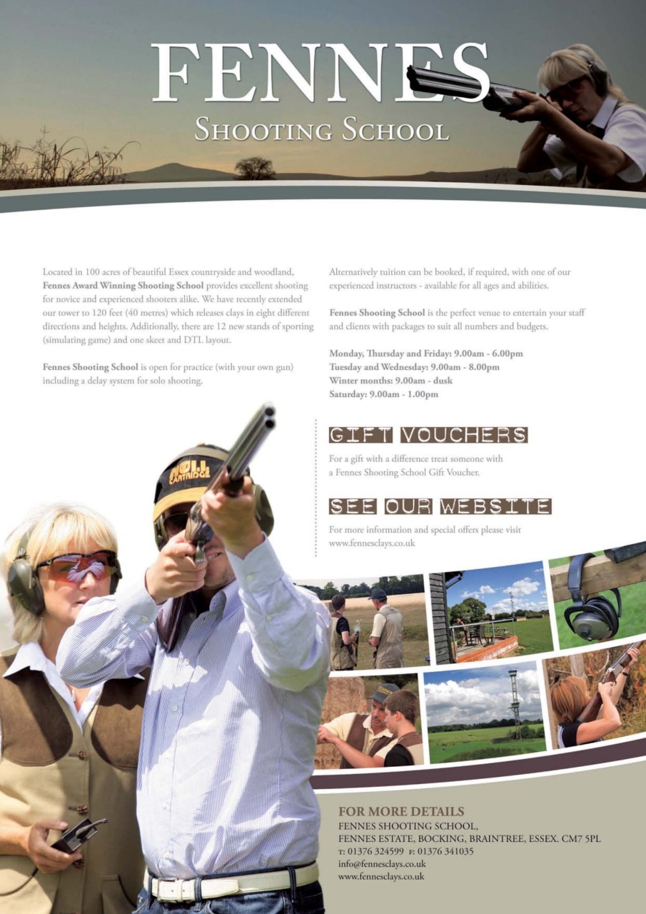 Clay Shooting Preview Pages