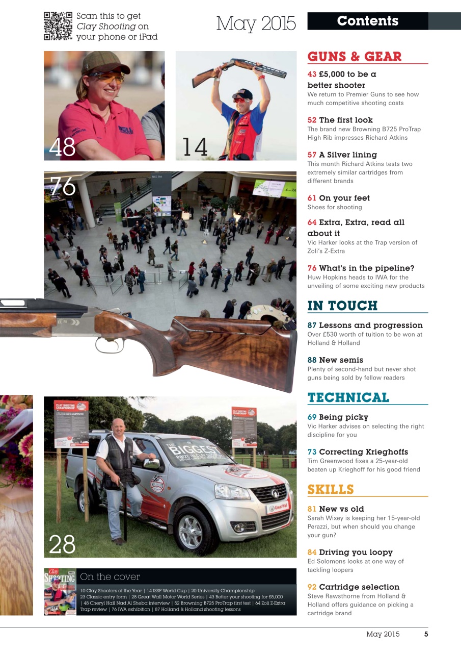 Clay Shooting Preview Pages