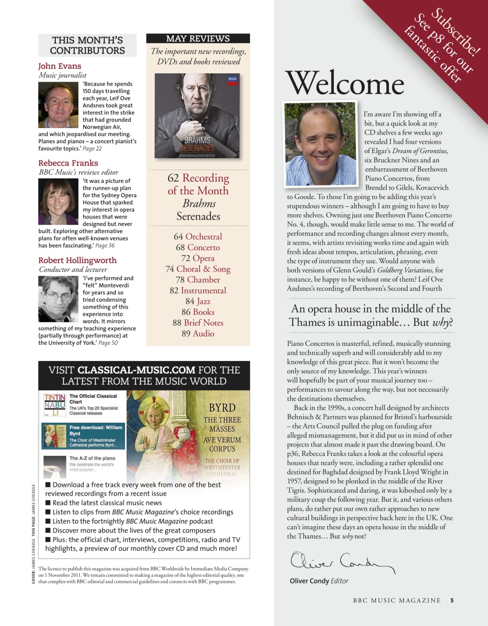 BBC Music Magazine Preview Pages