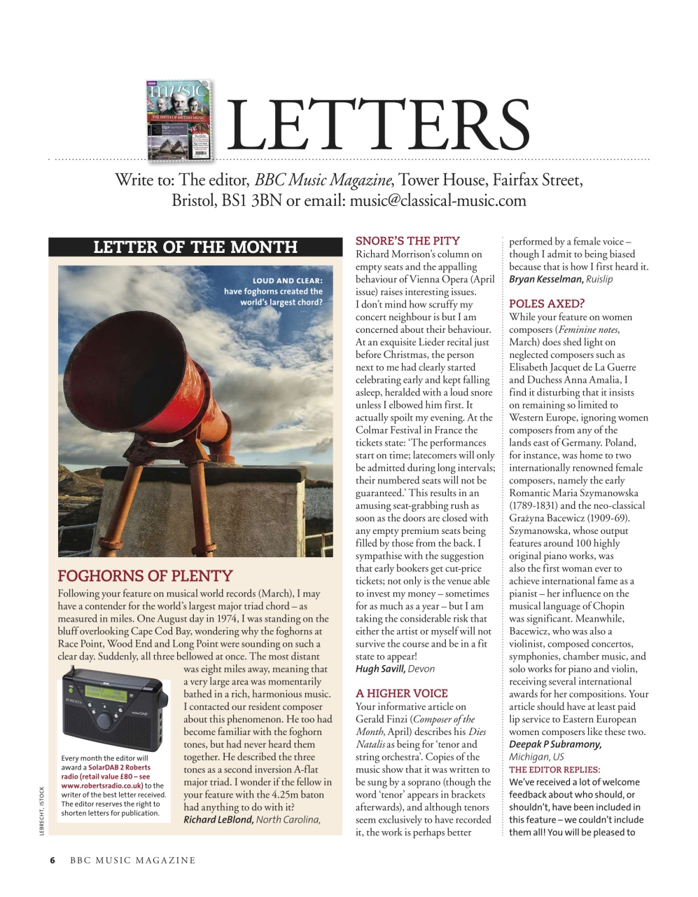 BBC Music Magazine Preview Pages