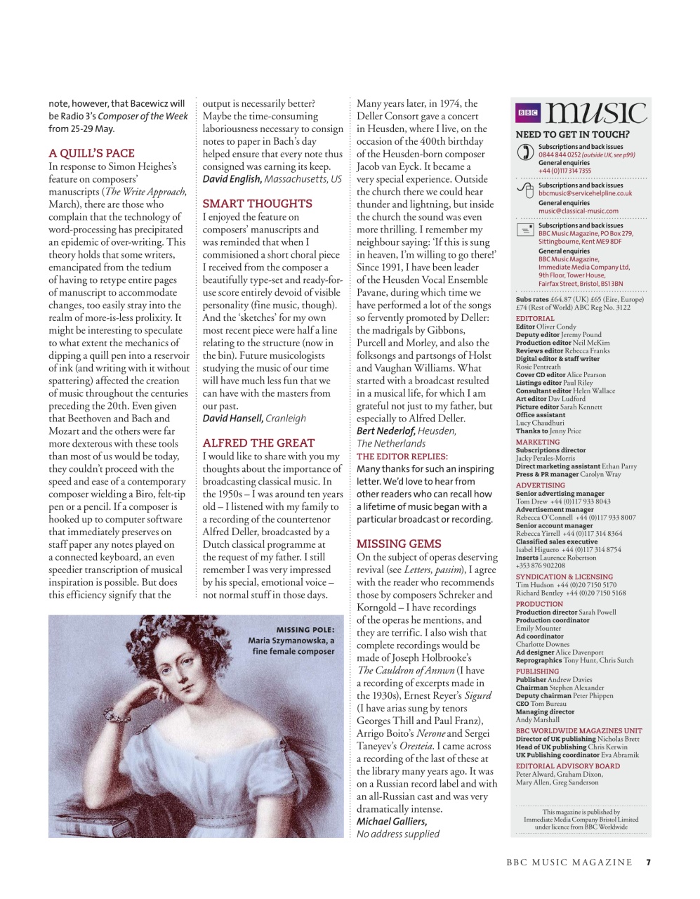 BBC Music Magazine Preview Pages