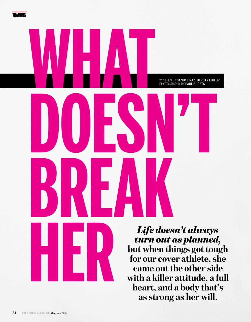 Strong Fitness Preview Pages