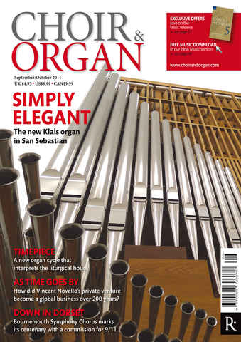 Choir & Organ issue Sept - Oct 2011