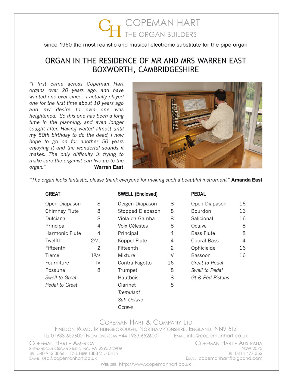 Choir & Organ Preview Pages
