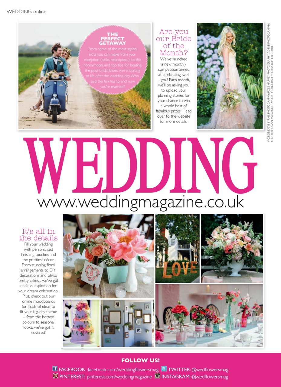 Wedding Flowers Magazine Preview Pages