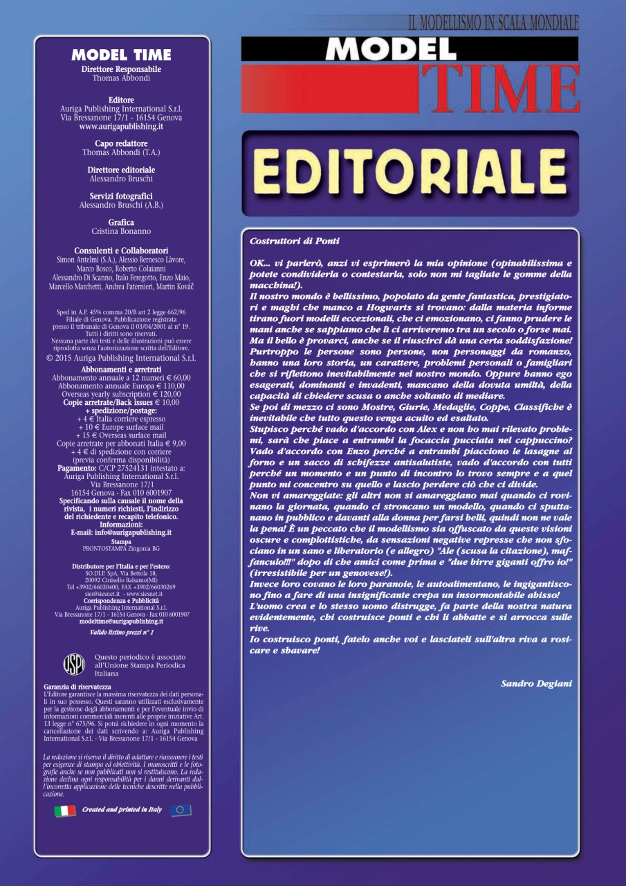 Model Time Preview Pages