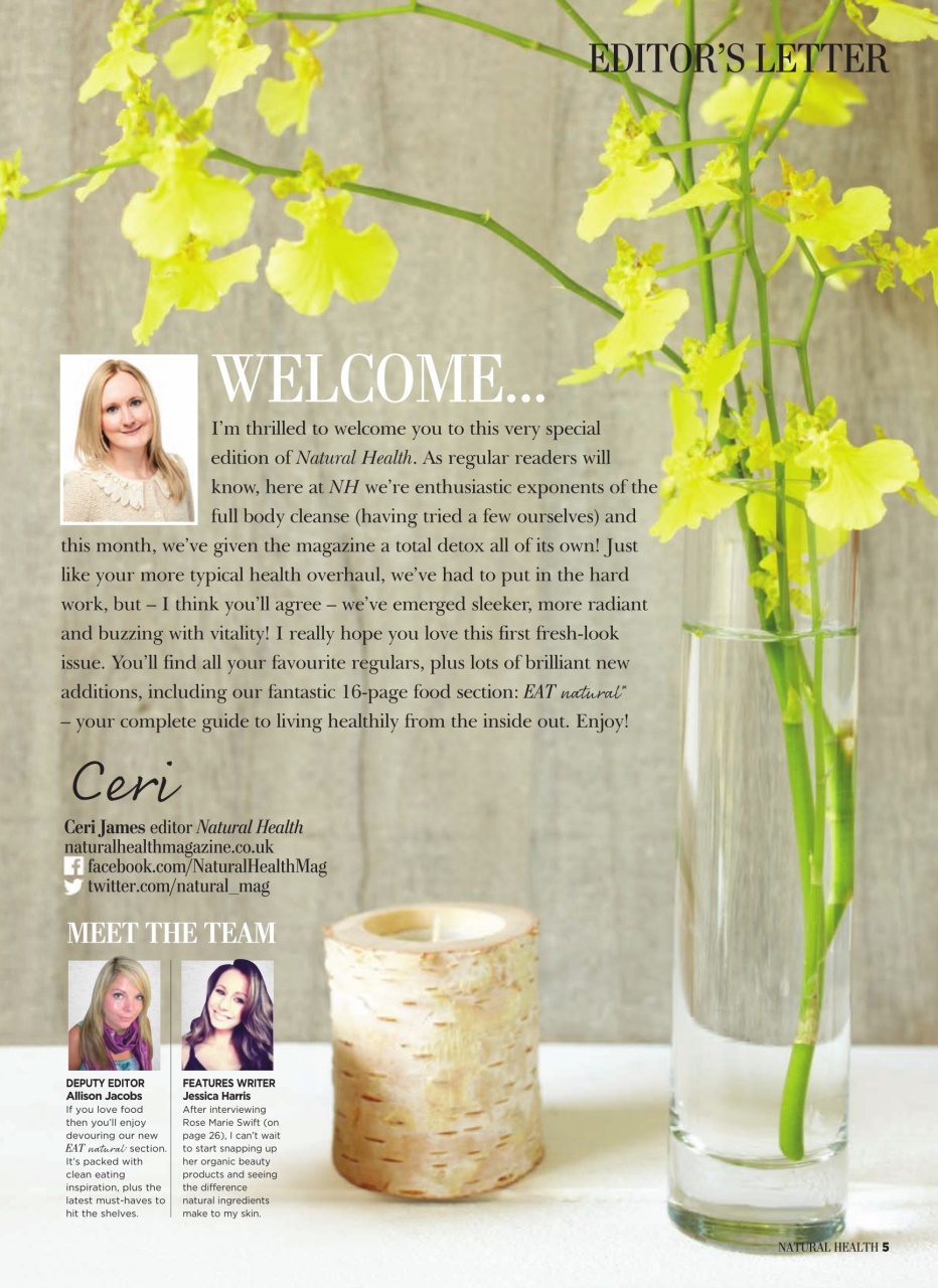 Natural Health Preview Pages