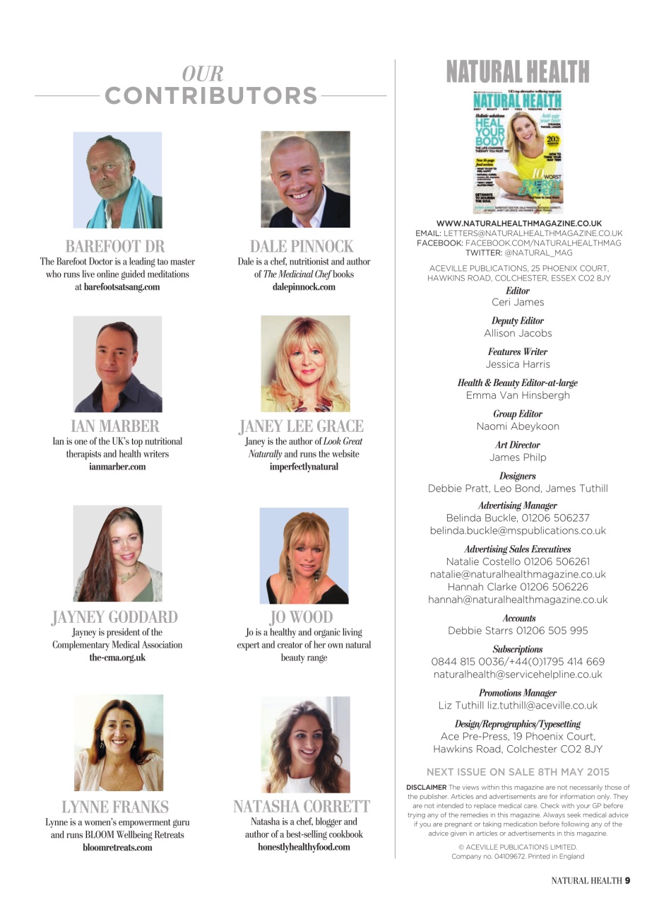 Natural Health Preview Pages