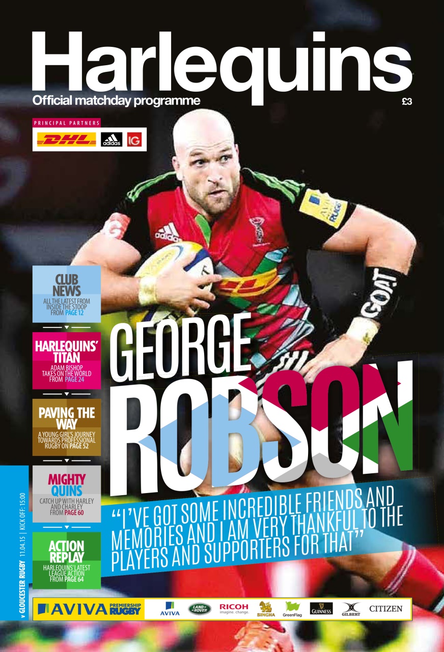 Harlequins Preview Pages