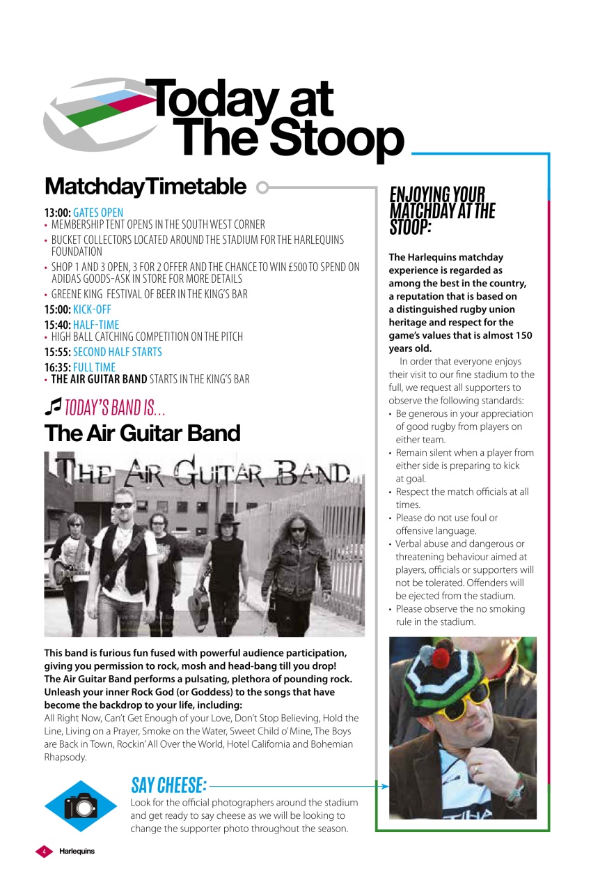 Harlequins Preview Pages