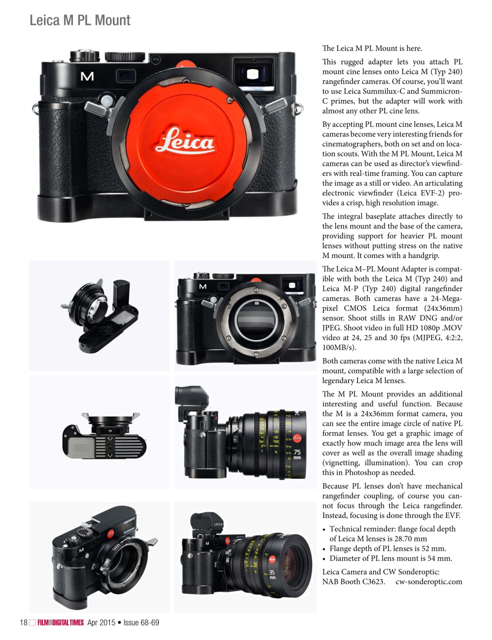 Film and Digital Times Preview Pages