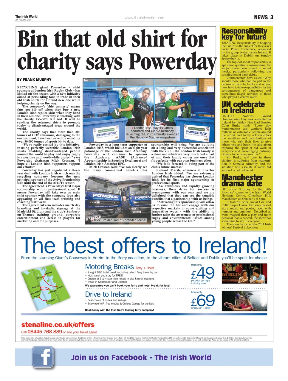 Irish World Preview Pages