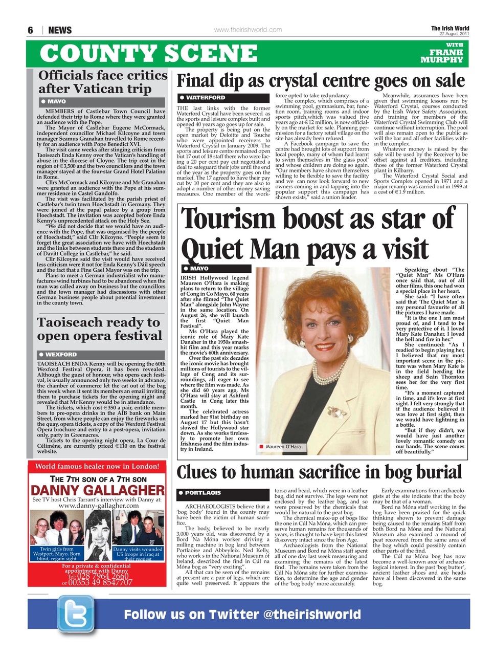 Irish World Preview Pages