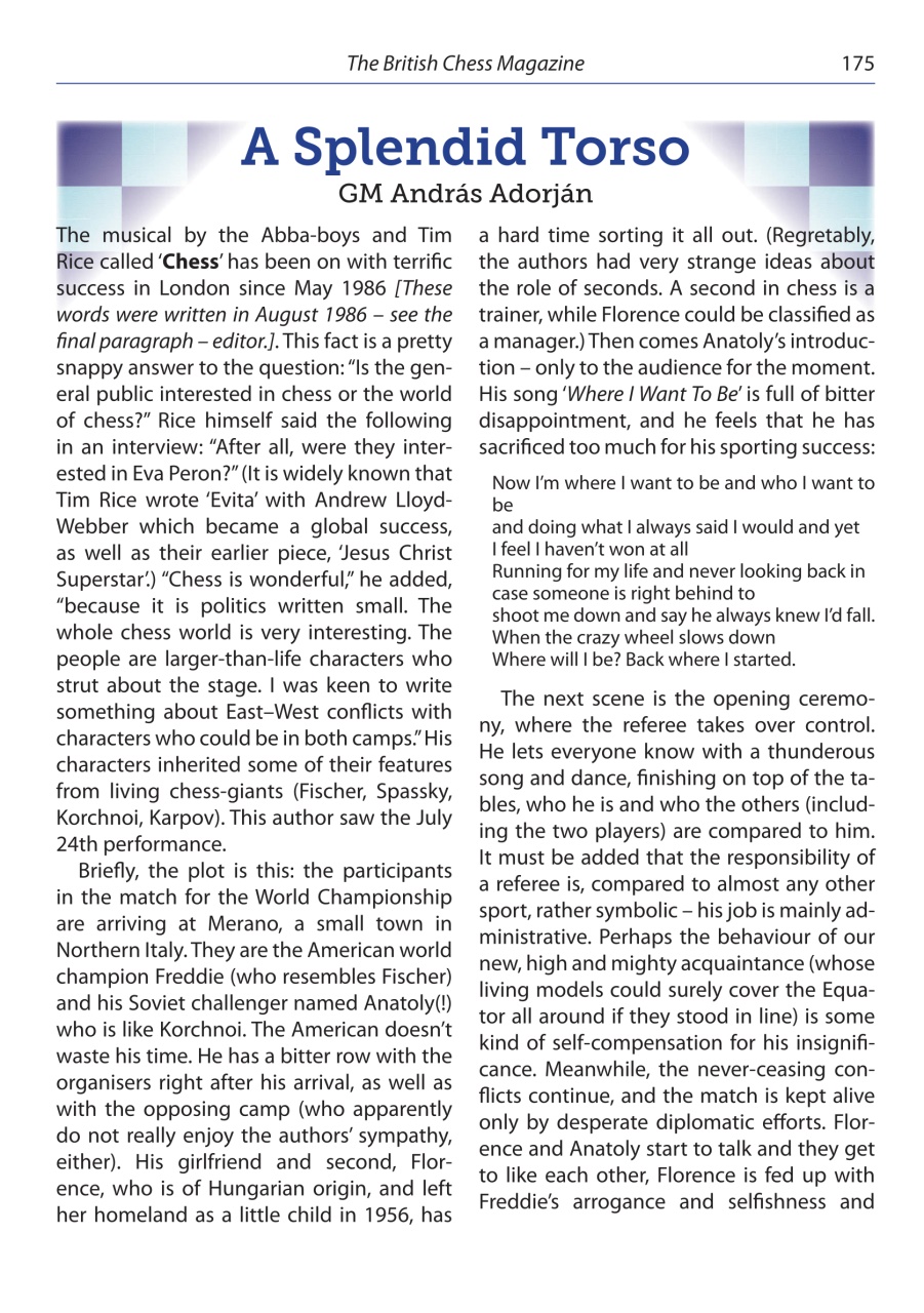 British Chess Magazine Preview Pages