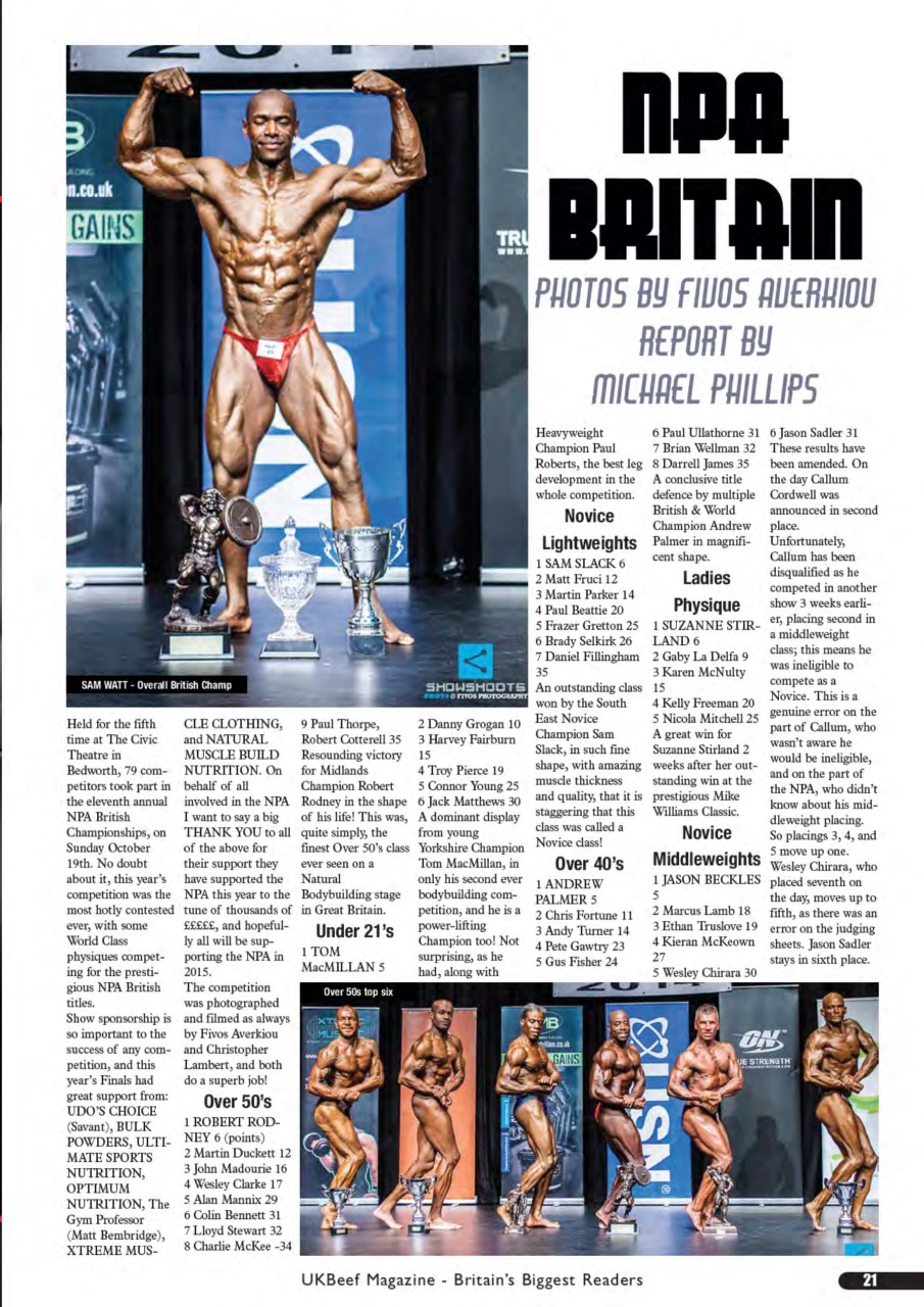 UK Beef Magazine Preview Pages