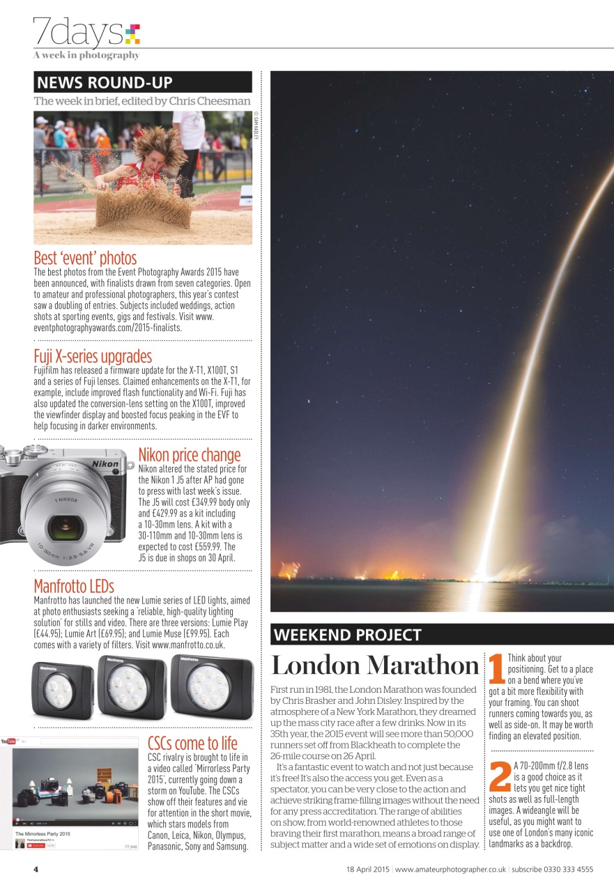Amateur Photographer Preview Pages