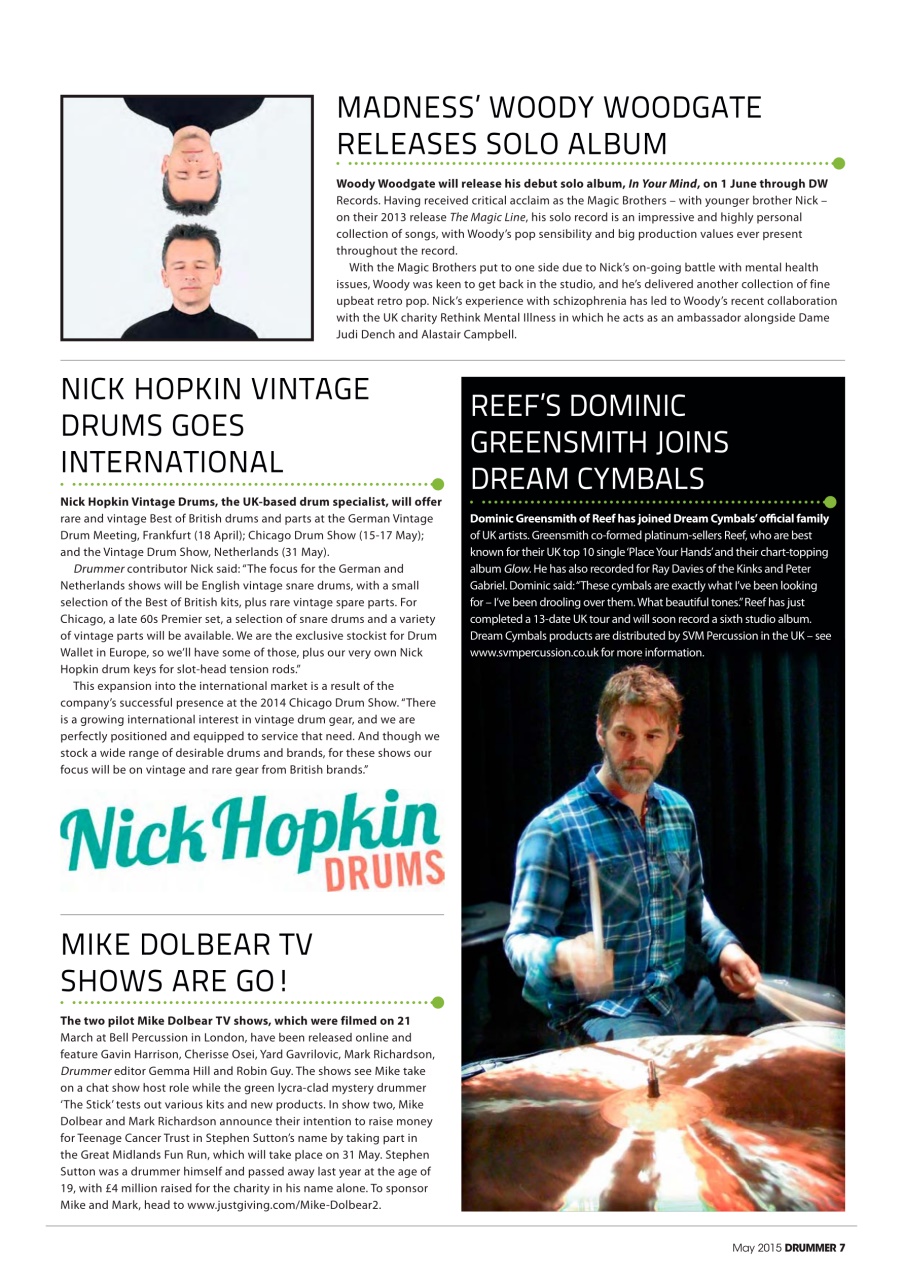 iDrum magazine: Never miss a beat Preview Pages