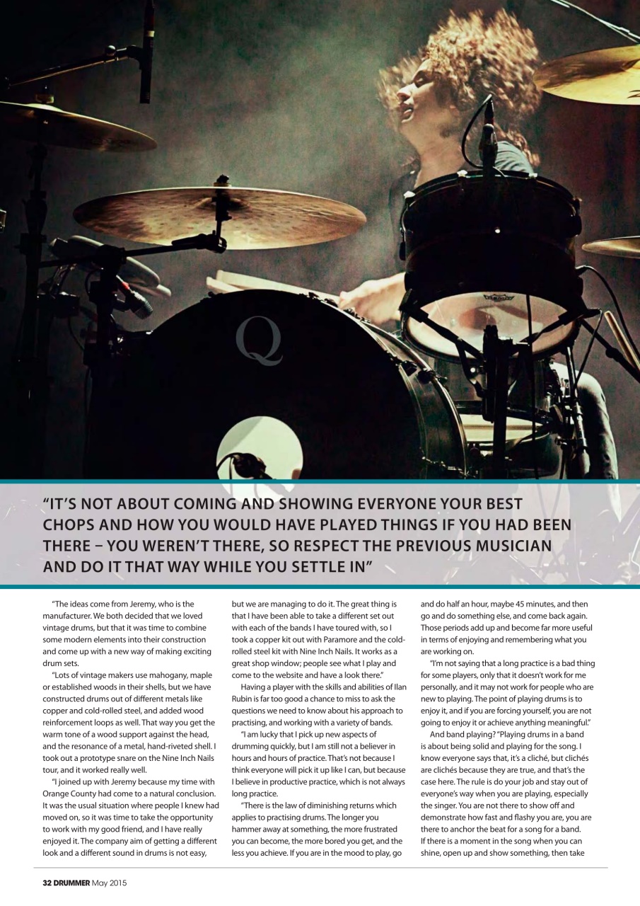 iDrum magazine: Never miss a beat Preview Pages