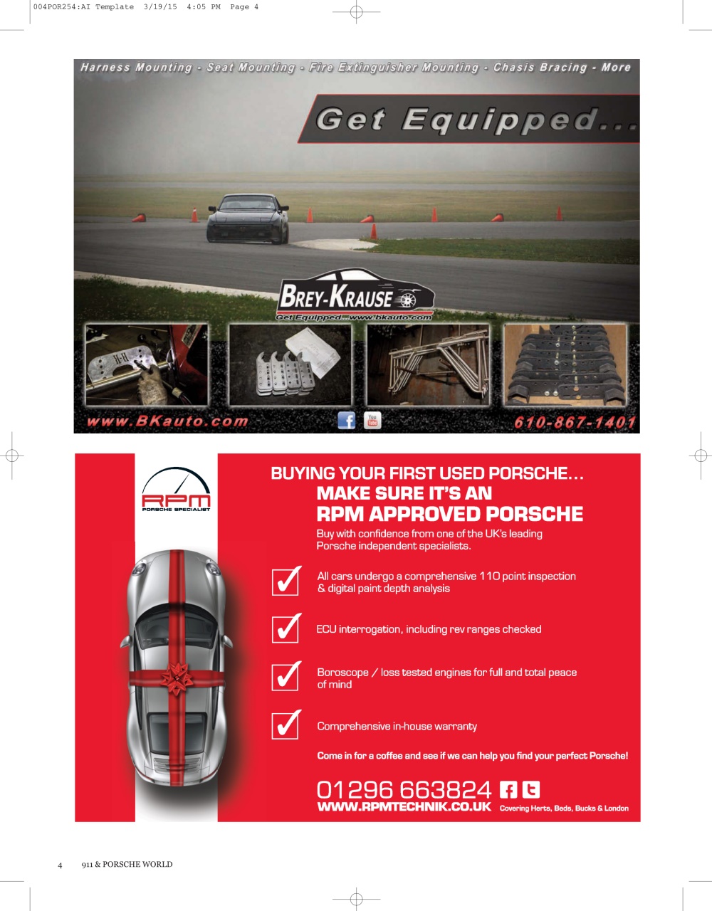 911 & Porsche World Preview Pages