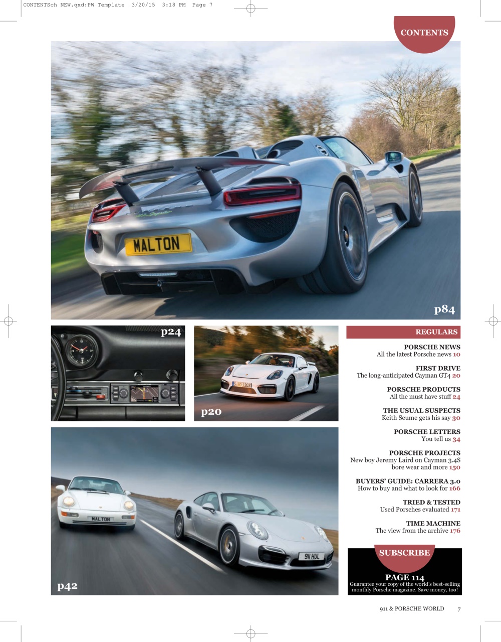 911 & Porsche World Preview Pages