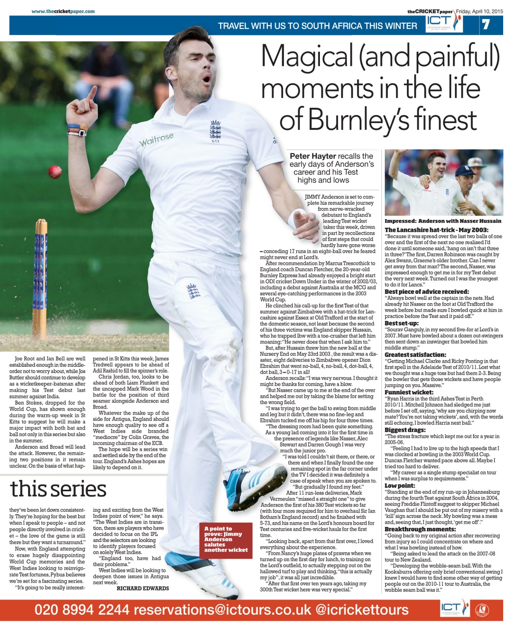The Cricket Paper Preview Pages