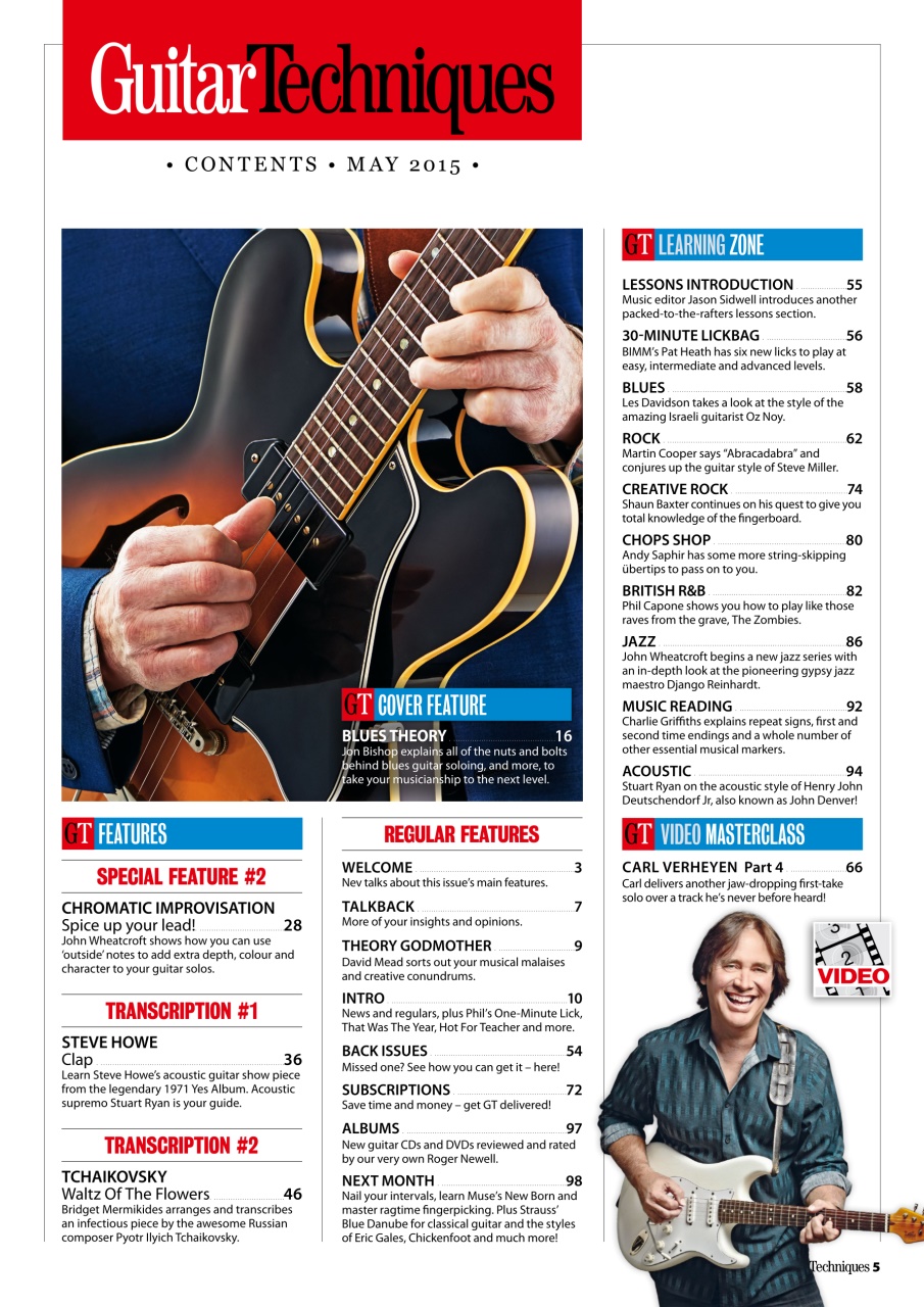 Guitar Techniques Preview Pages