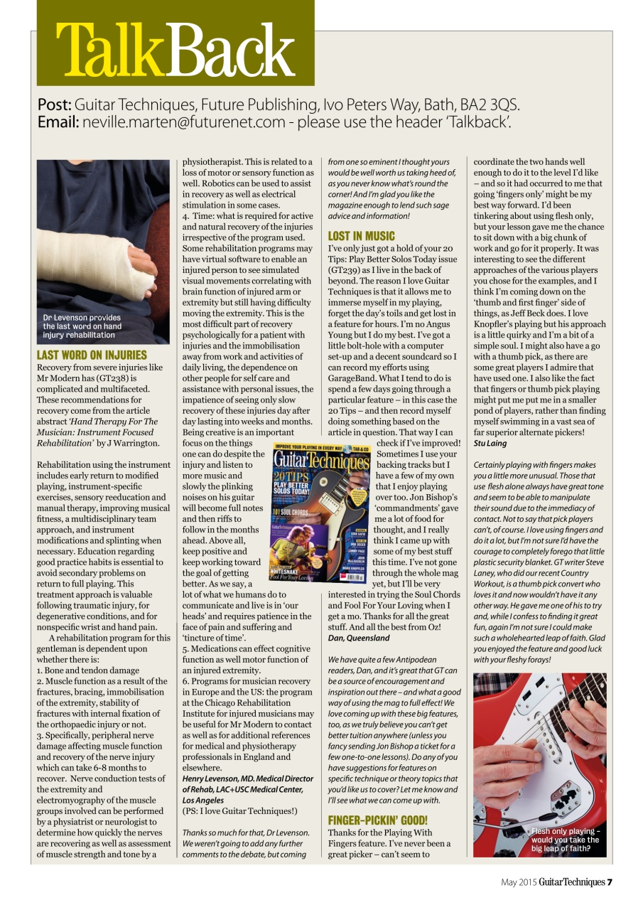 Guitar Techniques Preview Pages