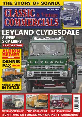 Classic & Vintage Commercials issue Vol.20 No.9 Leyland Clydesdale