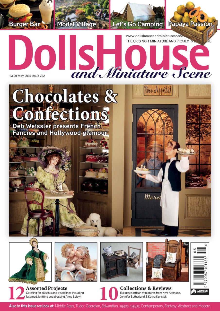 Dolls House and Miniature Scene Preview Pages