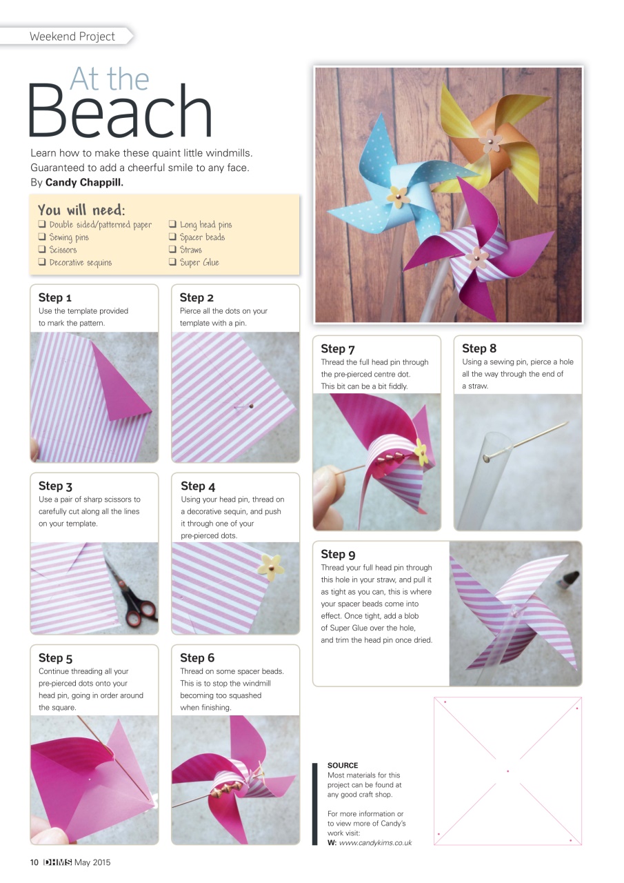 Dolls House and Miniature Scene Preview Pages