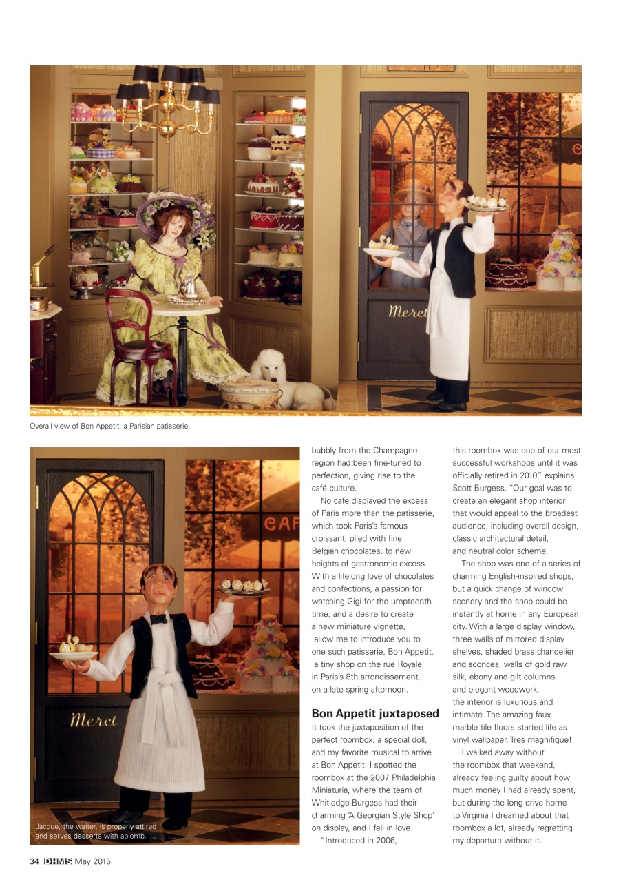 Dolls House and Miniature Scene Preview Pages