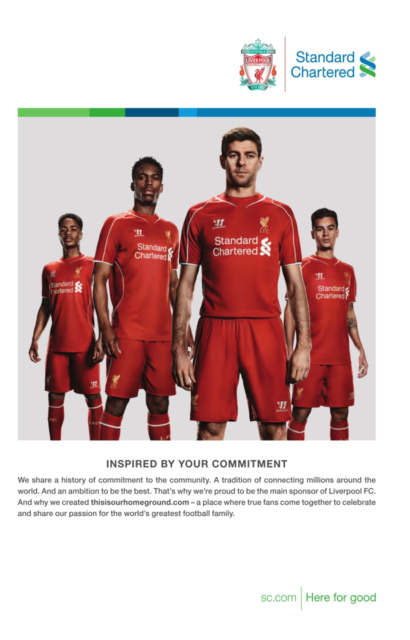 Liverpool FC Programmes Preview Pages