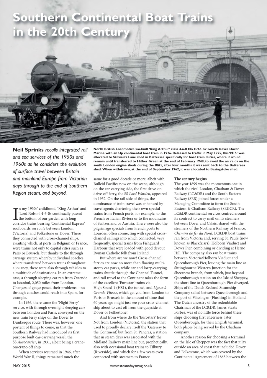 Steam Days Preview Pages