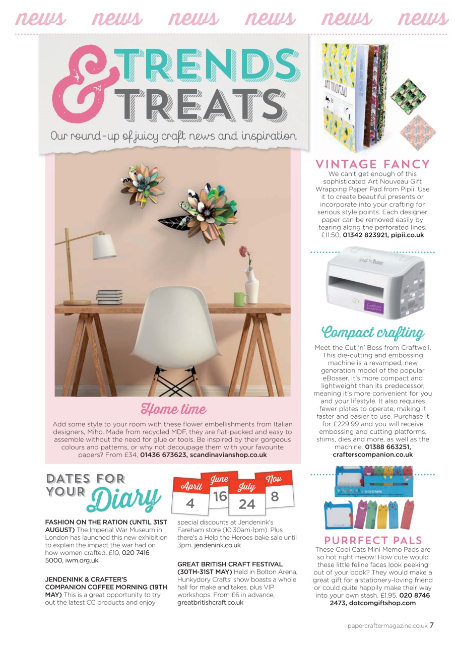 PaperCrafter Preview Pages