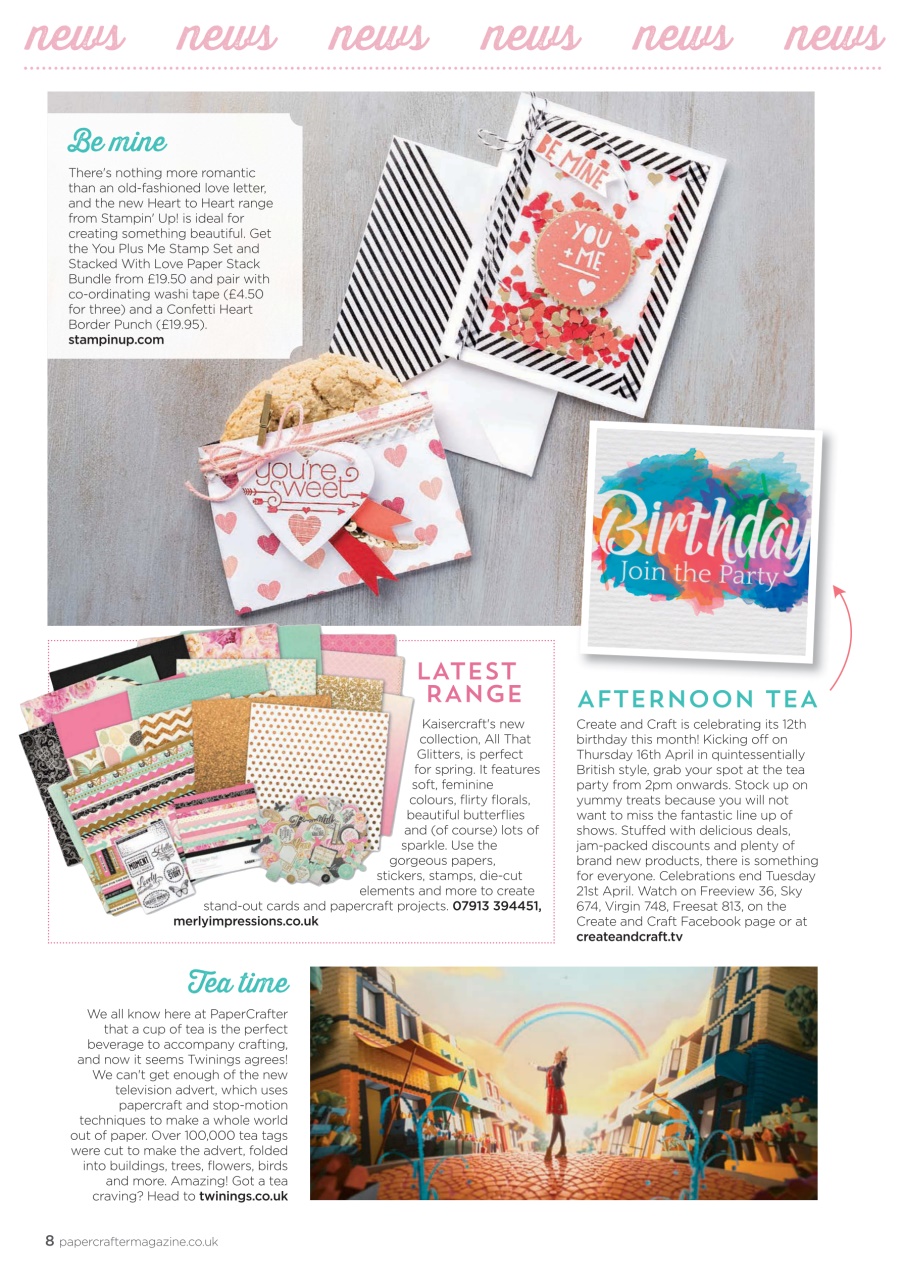 PaperCrafter Preview Pages