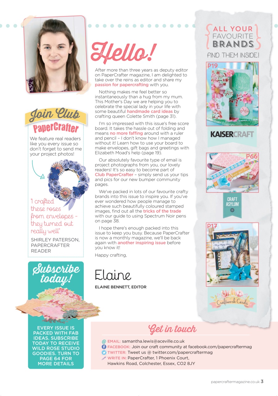 PaperCrafter Preview Pages