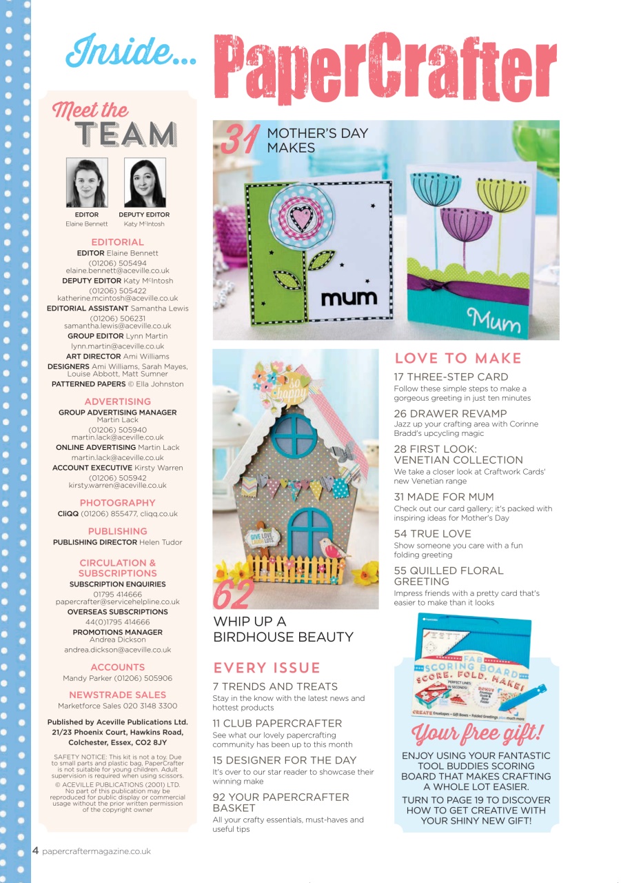 PaperCrafter Preview Pages