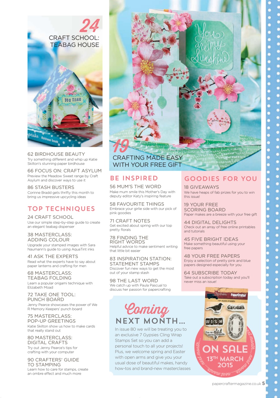 PaperCrafter Preview Pages